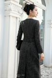 Outlet | Áo vest công sở dài tay cúc mạ