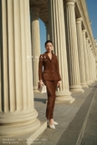 Outlet | Áo vest Nhung Lyons công sở cổ 2 ve