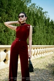 Outlet | Áo kiểu cổ lọ không tay cá tính