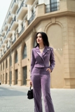 Outlet | Quần Nhung Lyons ống đứng công sở