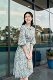 Outlet | Chân váy xòe xếp ly lụa chiffon Lily Malyn