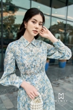Outlet | Chân váy xòe xếp ly lụa chiffon Lily Malyn