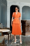 Outlet | (4 màu) Chân váy xòe xếp ly Basic