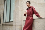 Outlet | (3 màu) Chân váy ôm A Simili Leather cạp cao
