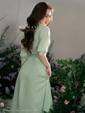 Outlet | Chân váy xòe tơ Mint Green