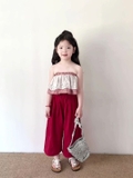 SET Áo Xanh Đen Quần Đỏ OTA