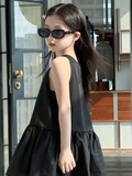 Váy Ngắn Đen Nơ Đá XTP