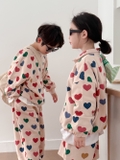 SET Dài Áo Quần Tim Màu KM