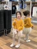 SET Ngắn Áo Hoodie Vàng Váy Voan JB