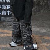 Quần Jean Dài Xám Lính FS