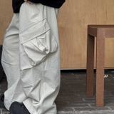 QD Kaki Kem Túi Hông PL