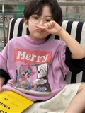 Áo Ngắn Hồng Merry SN