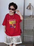 Áo Ngắn Đỏ Rắn AY