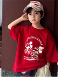 Áo Ngắn Đỏ Mickey SN
