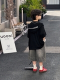Áo Ngắn Đen Nón FS