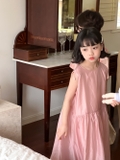 VÁY DÀI HỒNG NƠ LƯNG KUMAI