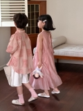 SET ÁO HỒNG QUẦN TRẮNG KUMAI