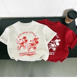 Áo Ngắn Xám Mickey SN