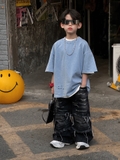 Quần Dài Jean Đen Wax Rách FS