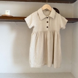 Váy Linen Kem CCU