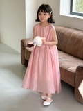 VÁY DÀI HỒNG NƠ LƯNG KUMAI