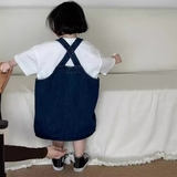 SET ÁO TRẮNG LONDON + YẾM JEAN