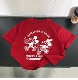 Áo Ngắn Đỏ Mickey SN