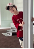 Áo Ngắn Đỏ Mickey SN