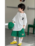 SN Áo Trắng Quái Vật+Quần Xanh FS