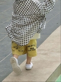QUẦN NGẮN VÀNG CHỮ LIN