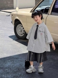 Sơ Mi Sọc Đen Cavat FS
