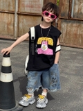 QN Jean Xanh Hình Mickey AM