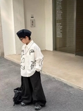 Áo Sơ Mi Trắng Hình Mèo FS