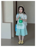 SN Áo Kem Bi Xanh+Quần Xanh YY