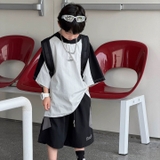 SN Thể Thao Gió Xám Phối Đen FS