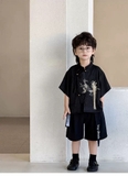 SN Áo Đen Thêu Quần Vạt YH