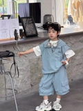 SN Ba Lỗ Xanh Khóa Ngực FS