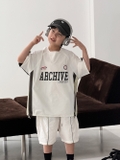SET Ngắn Dù Trắng ABC