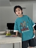 Áo Ngắn Chuột Xanh SN