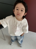 Áo Ngắn Aver Trắng LY