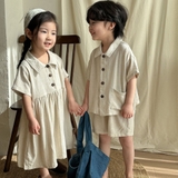 Váy Linen Kem CCU