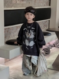 Áo Dài Nỉ Thỏ Đen AY