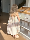 Váy Dài Voan Nhiều Màu Peach