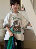 Áo Ngắn T&J Trắng SN