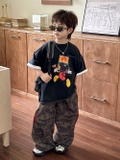 AN Đen Mickey Ngược AM