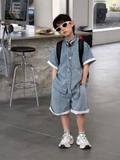 SN Jean Nhạt Túi Trước FS
