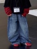 QD Jean Xanh Ghép Hông AY