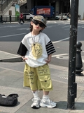 Áo Ngắn Smiley Trắng GXM