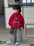 SD Hoodie Đỏ Handsome+ Quần Kẻ MGJ
