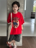 Áo Ngắn Đỏ Mouse SN